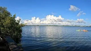 Lemon Bayshore Trail, Lemon Bay Park, Englewood Florida (4K)