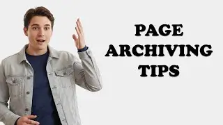 How Do I Archive A Page In Confluence?