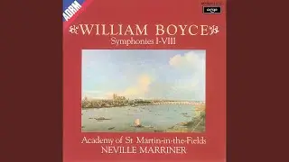 Boyce: Symphony No. 7 in B flat major