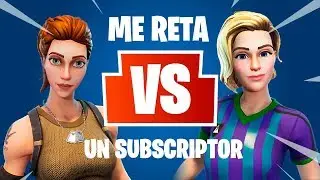 Me reta un SUBSCRIPTOR ~ 1vs1 ~ en FORTNITE PVP - Mogoplay