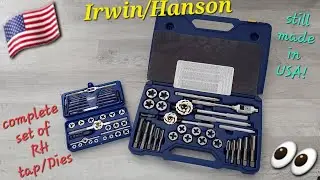 IRWIN Tap and Die Set: Sae 9/16