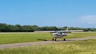 Intro flight #1. Durban Virginia Airport. Cessna 152 ZS-PLS. Portions of flight. Virginia Airport