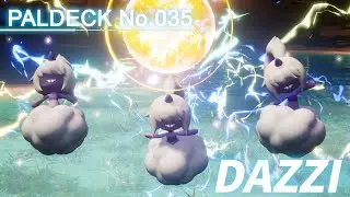 Paldeck | No.035 DAZZI - Palworld | Gameplay | Pocketpair