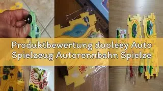 Produktbewertung duoleey Auto Spielzeug Autorennbahn Spielzeugauto DIY-Puzzlebahn f&uuml;r Kinderspielzeu