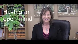 Having an open mind