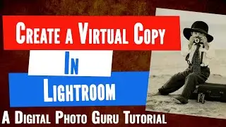Create a Virtual Copy in Lightroom's Develop Module.