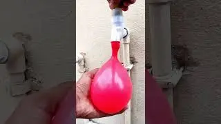 Balloon science experiment #shorts #viralvideo #dacraft #trendingshorts #experiment