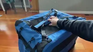 Обзор складной переносной мягкой переноски для собак Amazon Basics