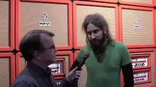 WNAMM 2011 - Troy Sanders of Mastodon at Orange Amps
