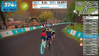 Zwift Crit City Race Cat C  8 Laps  9 9 miles