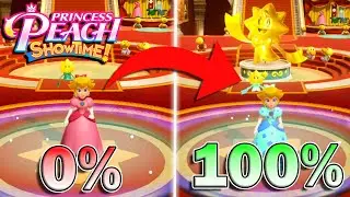 TERMINER LE JEU A 100% | PRINCESS PEACH SHOWTIME