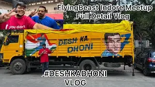 Meeting @FlyingBeast320 And Ritu Rathee In Indore | Flying Beast indore meetup #deshkadhoni #indore