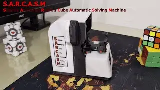 S.A.R.C.A.S.M : Slightly Annoying Rubik's Cube Automatic Solving Machine [long video]