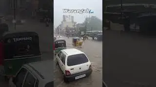 Warangalrain#rain #rainsounds #warangal #hanamkonda #kazipet Kazipet#telangana #india #telangananews