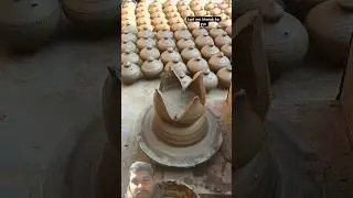 pottery with clay 🌸 #shorts #video #viral #trending  #pottery #clay #art #like #love #music #hindi
