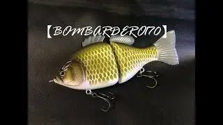 Handmade Lure【BOMBARDERO170】スイムアクション動画　ハンドメイド　ルアー