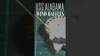USS Alabama: Part 12 - Painting the Deck #scalemodel #ww2 #battleship