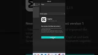How to Update CapCut PC
