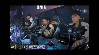 Highlights Game  Ke 1 Onic ID VS  TLPH @mlbbesportsofficial #MLBBM7 @MPLIndonesia 