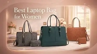 Best Laptop Bags for Women 🔥 Top 3 Stylish & Durable Choices!