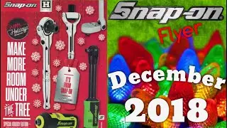 Snap On Holiday Flyer December 2018