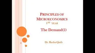 The Demand Curve- Review Questions