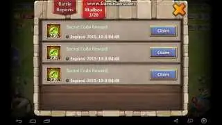 Castle Clash Secret Codes For Shards And Special Hero Card