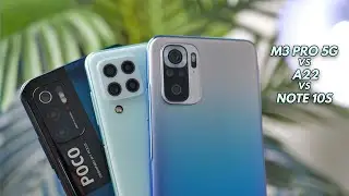 Poco M3 Pro 5G vs Samsung A22 vs Redmi Note 10s - Siapa Yang Terbaik di 2 Jutaan??