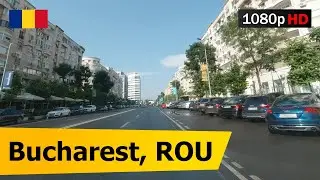 🔴 Bucharest, ROU • Sector 2 • Bulevardul Decebal → Bulevardul Basarabia【Full HD】 Bucuresti, Romania