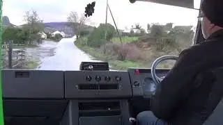 Mercedes-Benz 609D Nu-Track Frontier Bus YIB 3575 Camlough To Frontier Bus Hire Part 1