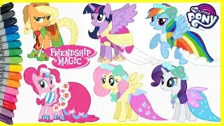 My Little Pony Friendship Is Magic Coloring Page Gala Dress マンガアニメコミックぬりえ