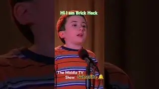 |Hi I Am Brick Heck 😎| Brick Speach | #youtubeshorts #short #themiddle