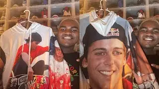 CUSTOM RYAN SHECKLER HOODIE (I EDITED/HAD MADE)