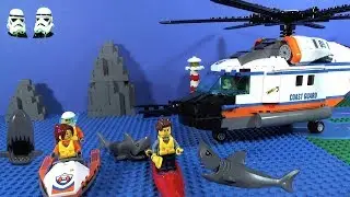 LEGO Coast Guard Heavy-Duty Helicopter Rescue 60166