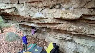 Giant Steps V9, Peterskill - Gunks, NY