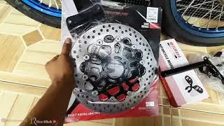lanjut project mx | repaint velg dan ganti piringan