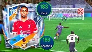 ISAK is UNSTOPPABLE Striker🤯🔥 Elite Pace & Shooting Make Him a Beast ST