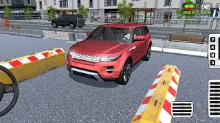 Master of Parking SUV new 2023 red rangerover car and mission level complete game video