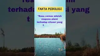 Fakta Psikologi Tentang Rasa Cemas #shorts #psikologi #faktapsikologi #psiko #jiwa