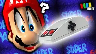 Beating Super Mario 64 With an NES Mouse Controller!? [TetraBitGaming]
