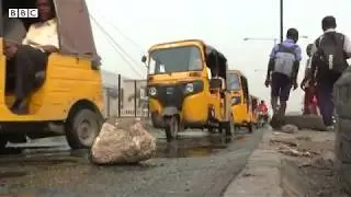 Lagos Motorbike Taxi Ban - BBC News report