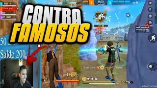 HIGHLIGHTS CONTRA FAMOSOS E PAINEL DE SENSI! 🏆 1366x768  PC Fraco Free Fire Ryzen 5 5600 RX 580 8 GB