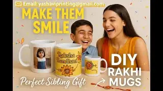 Client&rsquo;s Rakhi Mug Reorder - Personalized Gift - Yashasvi Printing #rakhi #mug #rakhigifts