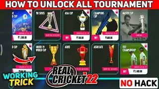 { Legal Way } Unlock All Tournaments Of Real Cricket 22 For Free❤️ Rc22 Unlock Everything For Free