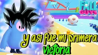Y ASI FUE MI PRIMERA VICTORIA....! 😬 - FALL GUYS #1