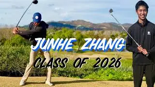 Elite Junior Golfer Junhe Zhang &ndash; Don&rsquo;t Miss This Swing!