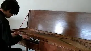W.F.Bach : Fantasia in A minor Fk. 23 on the clavichord