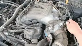 Проверка прогретого контрактного двигателя VG33E 3,3 л Nissan Terrano Regulus 1998Кузов JLR50