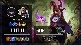 Lulu Support vs Pyke - EUW Master Patch 12.5