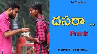 Dussehra Prank || Full2bindass || Hyderabadpranks 2019